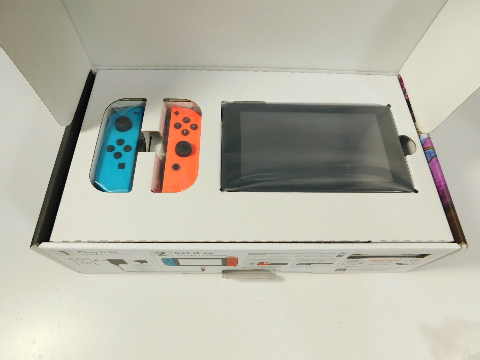 NEW Nintendo Switch Mario Kart 8 Deluxe Edition Blue Red Joy-Con Controllers