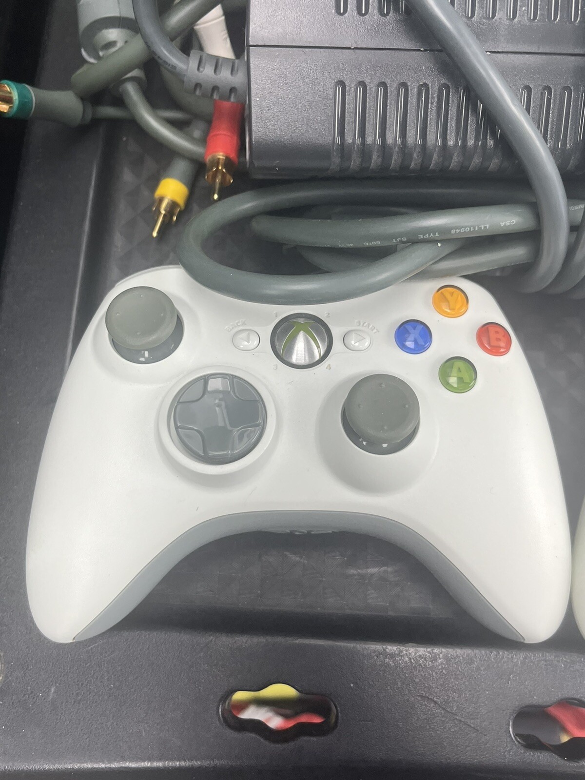 Microsoft XBox 360 Core Matte White Video Game Console Gaming System HDMI 60GB