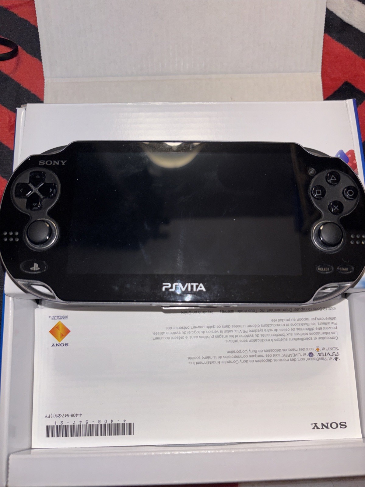 Sony PlayStation Vita PCH-1001 Black WiFi Gaming Handheld System