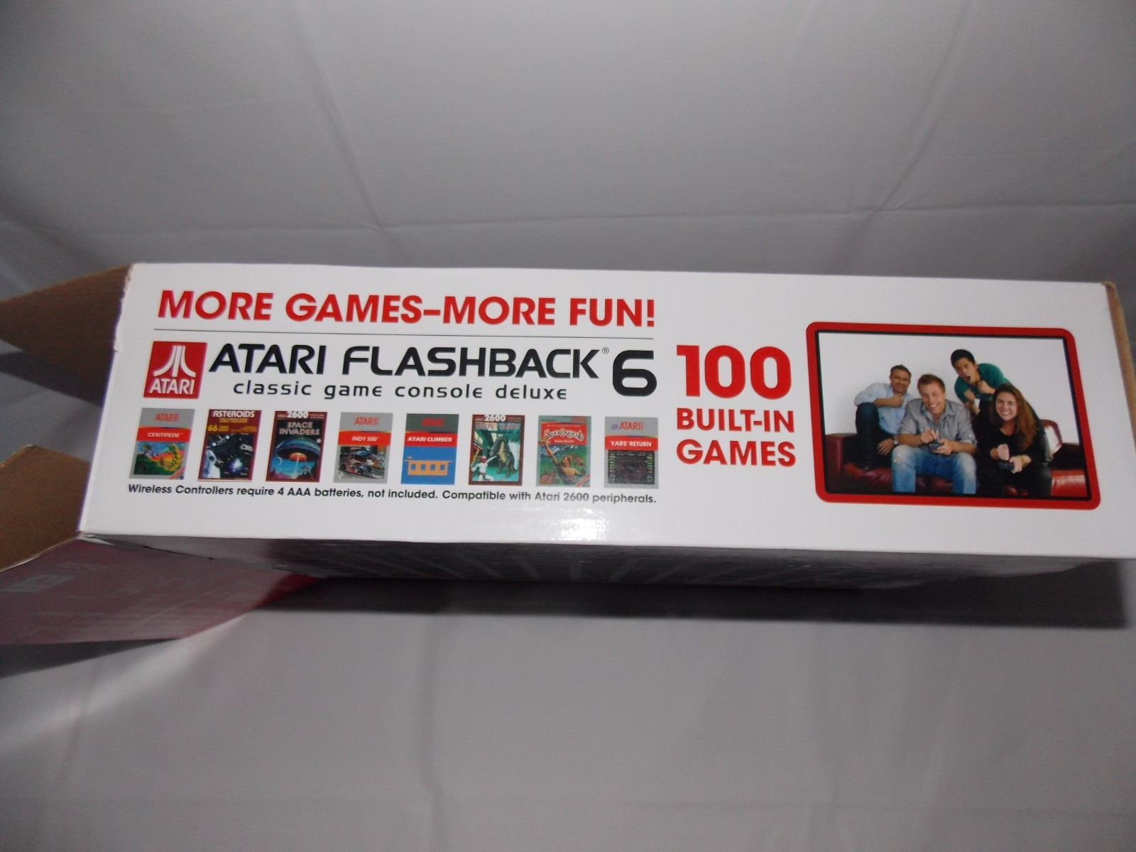 Atari Flashback 6 Classic Game Console Deluxe