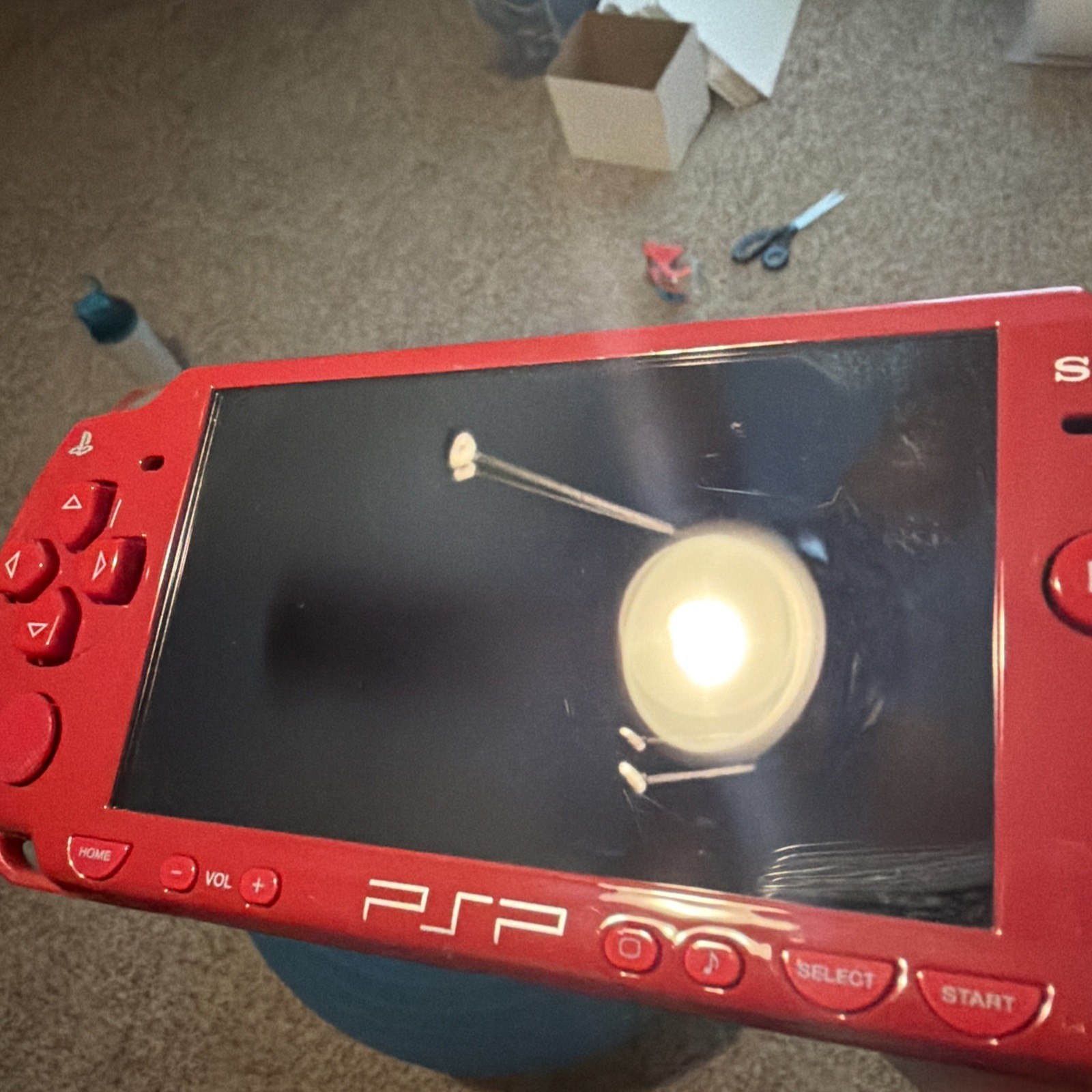 Sony PSP 2001 God of War Console with Box and Manual Tested and Works