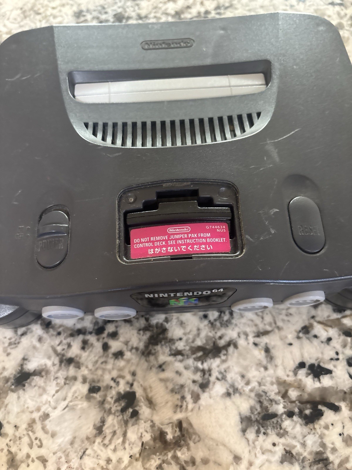 Nintendo 64 Console Bundle, 2 Controllers, Cables – TESTED