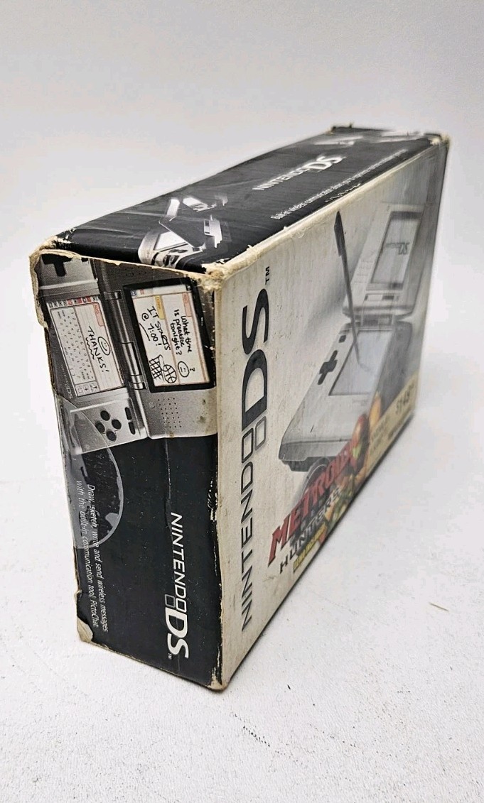 Nintendo DS Console – Metroid Prime Hunters First Hunt Edition In Box