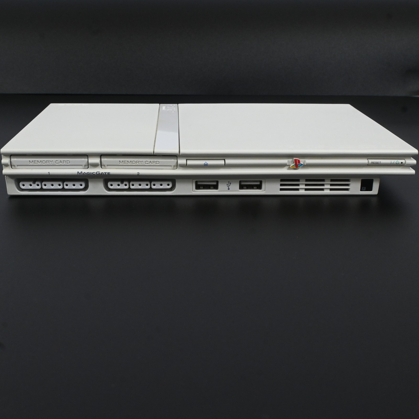 Sony PS2 SCPH-75000 Ceramic White Console For Parts Repair Japan