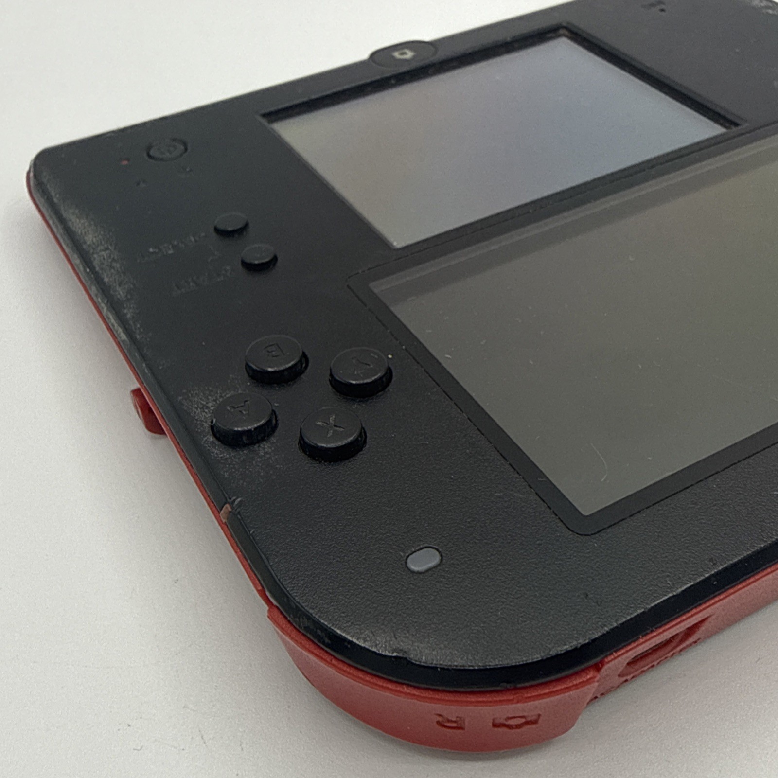 Nintendo 2DS Handheld Game Console FTR-001 Black Red – Game, Charger, & Case