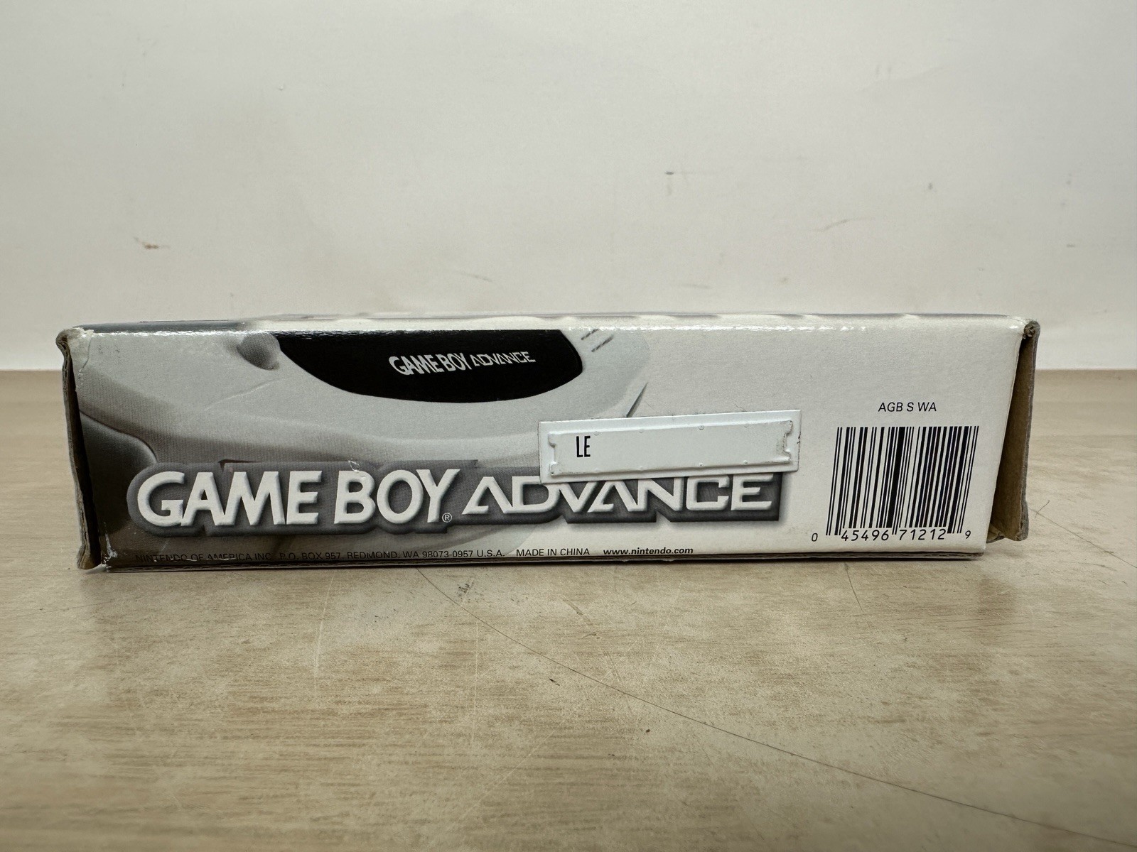 Nintendo Game Boy Advance AGB-001 Arctic White GBA Complete in Box CIB – WORKS!