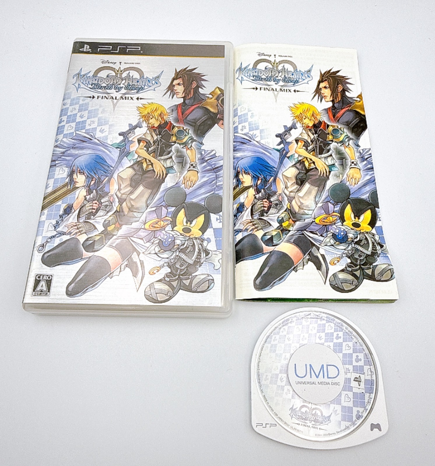 Sony PSP-3000 Console Kingdom Hearts Limited Region Free w/etc. – Excellent