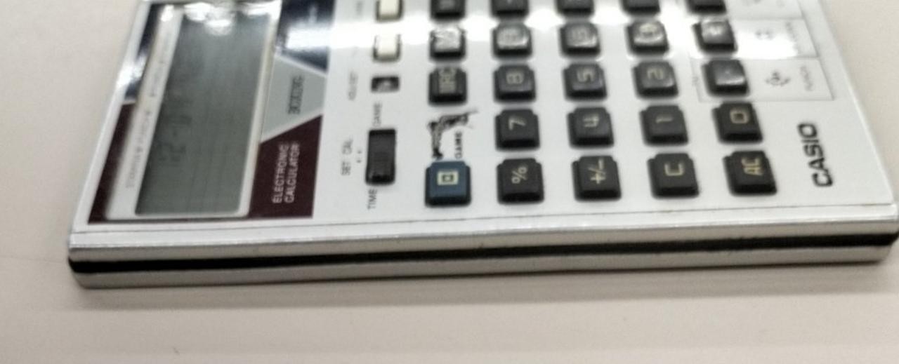 CASIO BG-15 Boxing Game with Calculator Retro Vintage Used