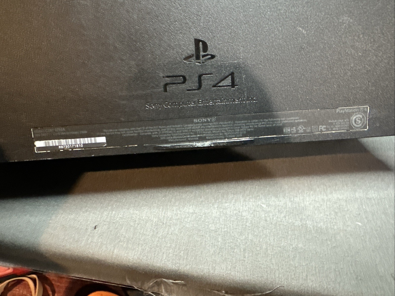 Sony PS4 500GB CUH-1215A Includes Cords 1 Controller & Game Over Watch- Tested