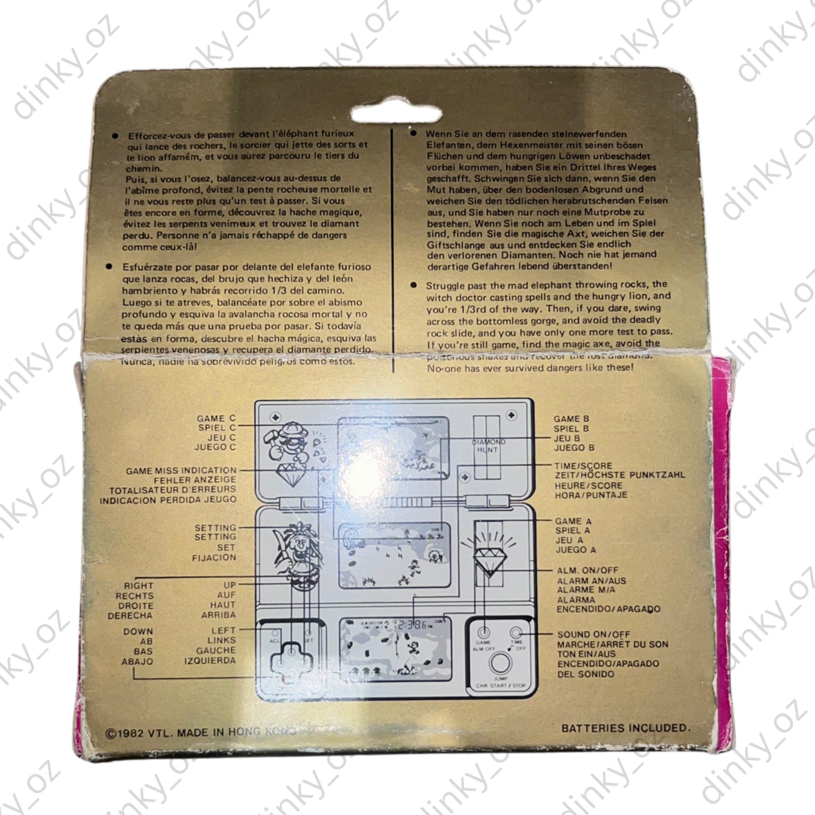V-Tech Time & Fun ‘Diamond Hunt’ WORKING CONDITION IN BOX