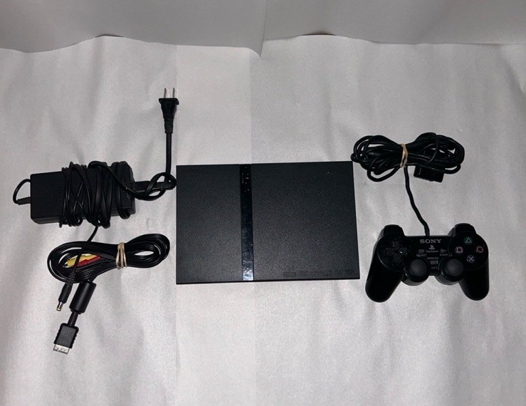 Sony PlayStation 2 Slim SCPH-70012 Black Console