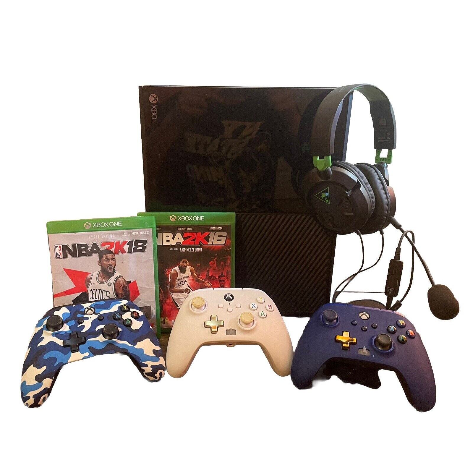 Complete Xbox One Bundle – Excellent Condition, 500GB HDD, NBA 2K16 & 2K18