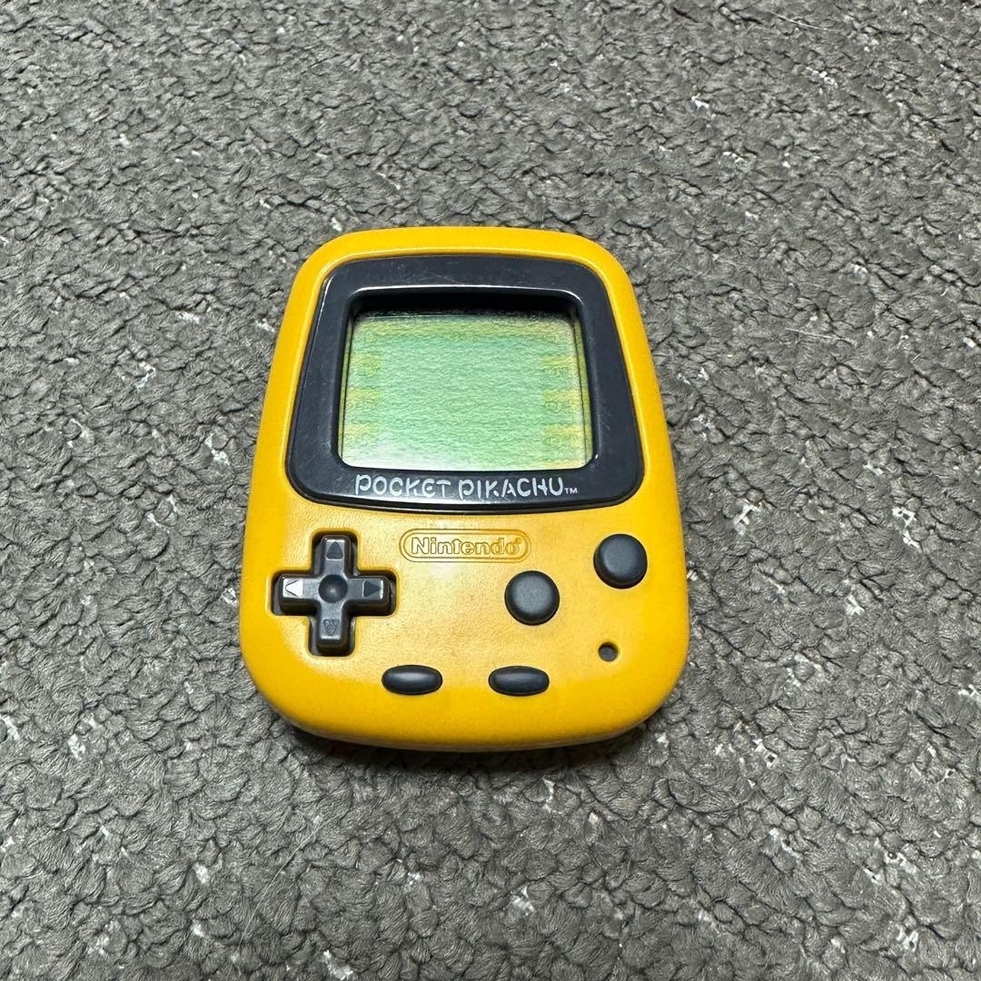 Nintendo Pocket Pikachu Pokemon Pedometer Virtual Pet 1998 Tested Working Japan