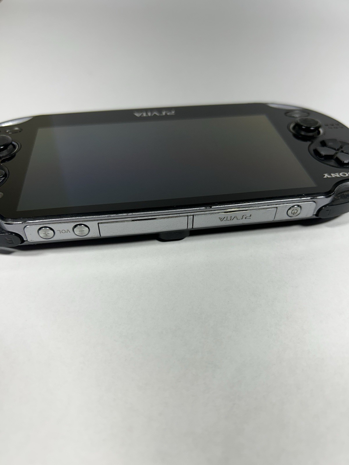 Sony PlayStation Vita PCH-1001 Black Handheld Console w/ Charger 5 Games Tested