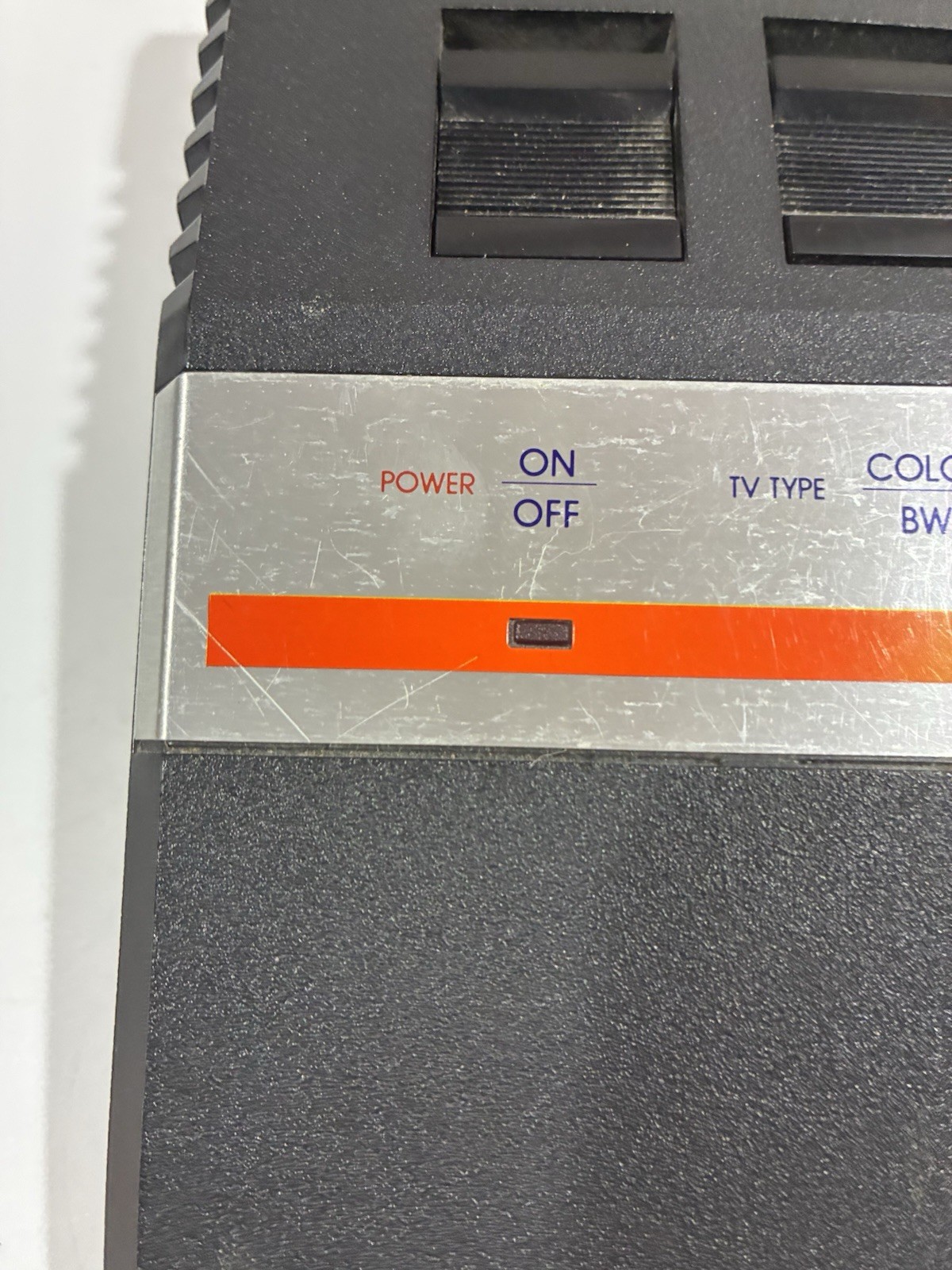 Authentic ATARI 2600 Junior Rainbow Console W Power Cord Great Cond Untested