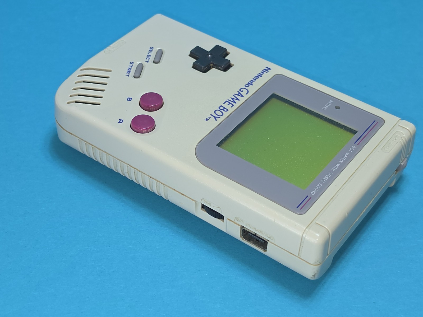 Vintage Nintendo Gameboy Console Bundle DMG-01 First Edition 1989 *As Is*