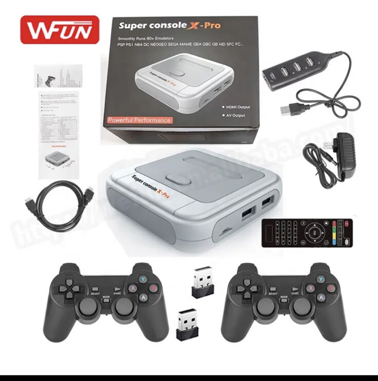Super Console-X Pro 4K HDMI WiFi Retro HD Video Game Console Over 3000 ￼￼games