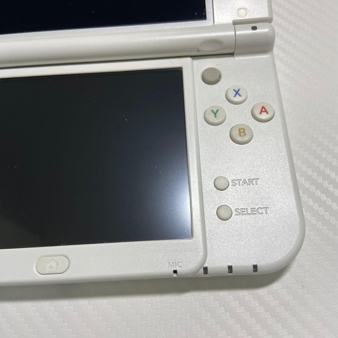Nintendo New 3DS LL Pearl White Console Tested Excellent Condition 6955