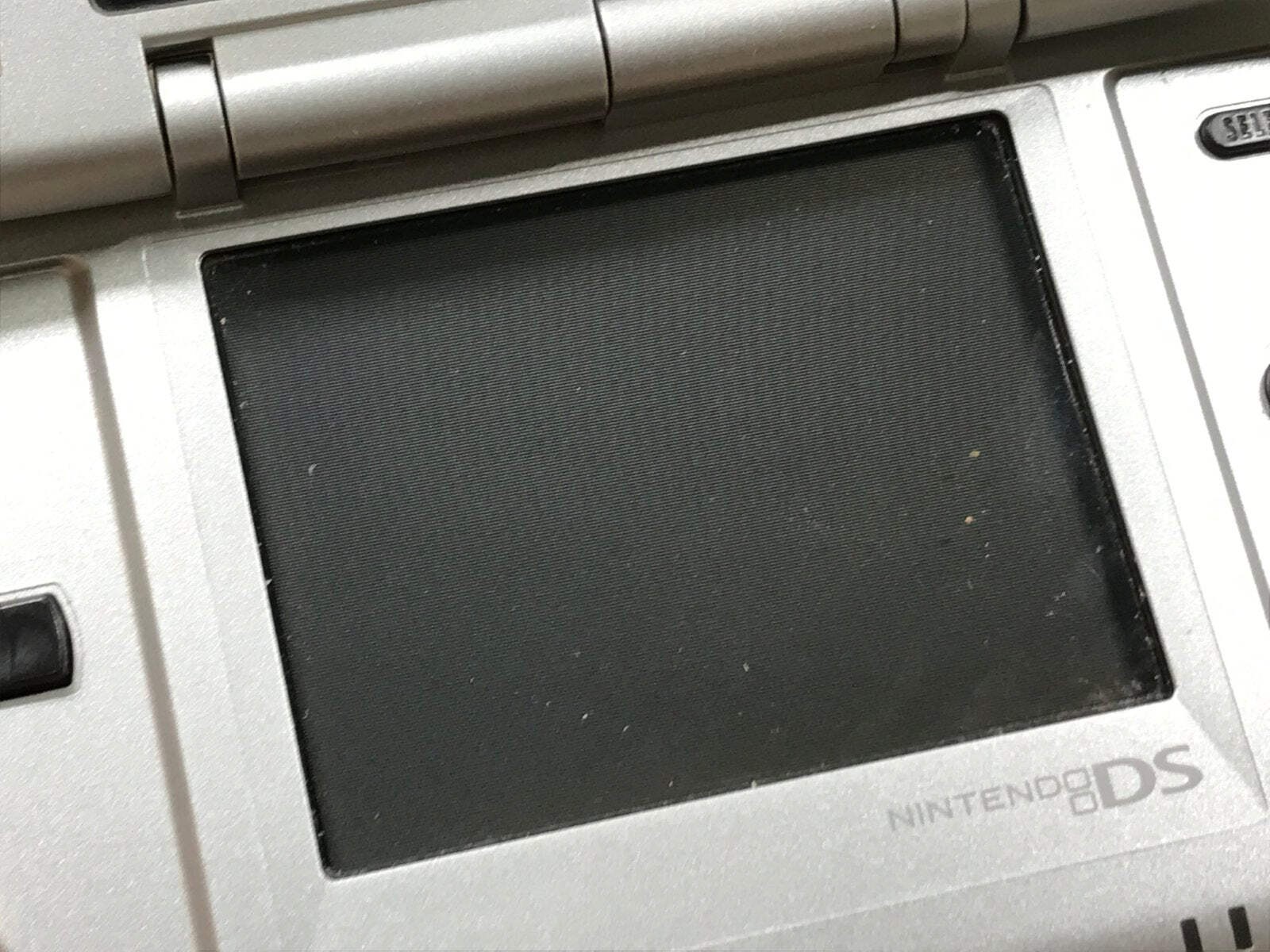 Nintendo DS Platinum Silver Console Nintendo Japan – With Defects LG9508