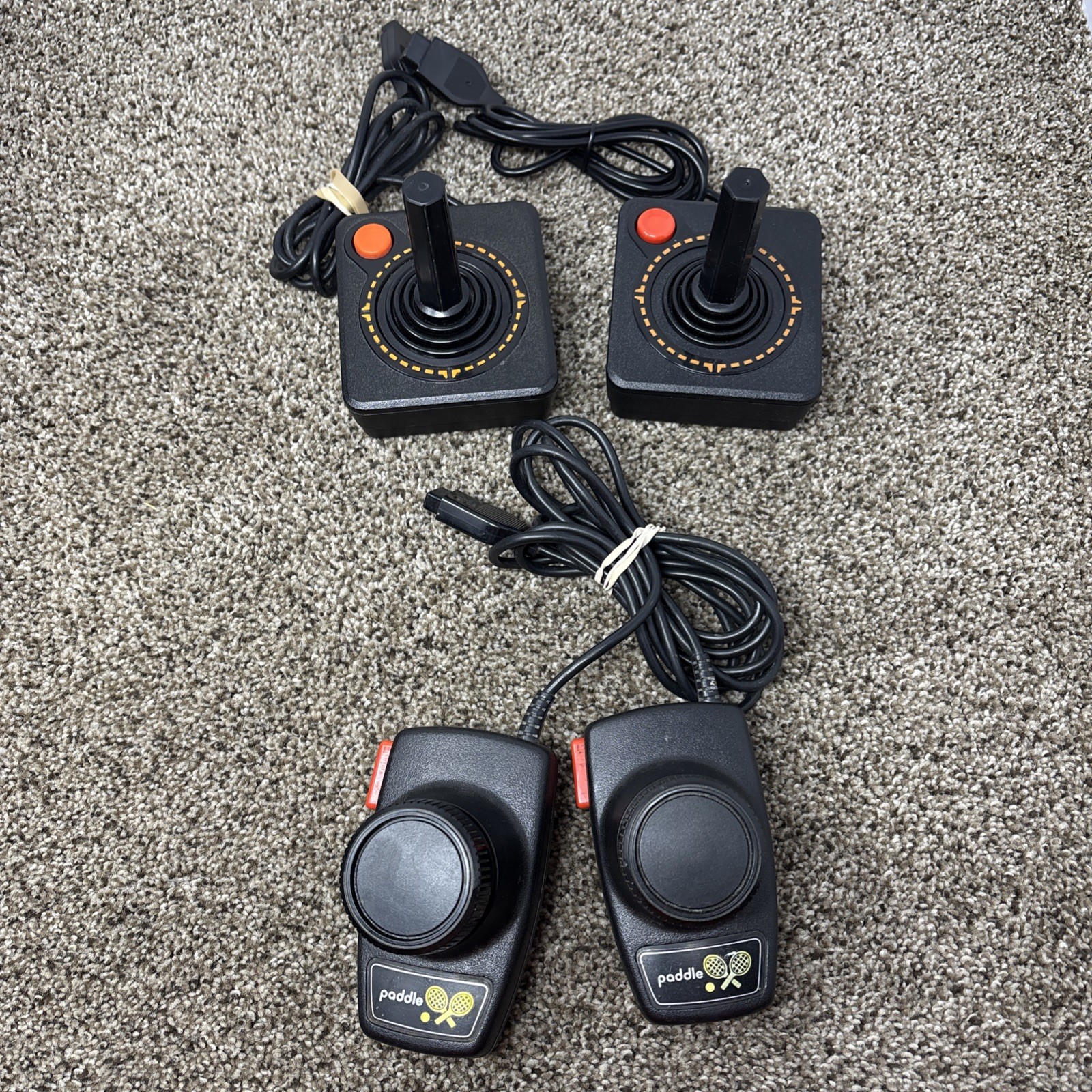 Atari 2600+ Plus Console BUNDLE Joystick Cables 50 games Joysticks HDMI Tested