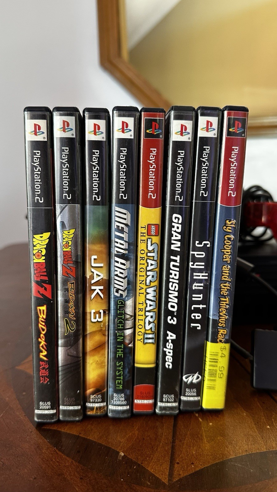 Sony PlayStation 2 Console “Fat” – Black (SCPH-50001) + PS2 games