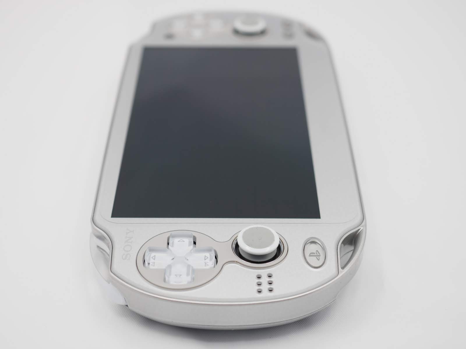 -Near Mint- PS Vita Ice Silver PCH 10007 Console Charger w/Box PSV Fat US Seller