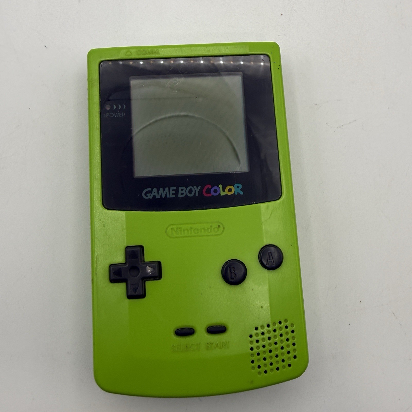 1998 Nintendo Game Boy Color CGB-001 Handheld Lime Green – Tested