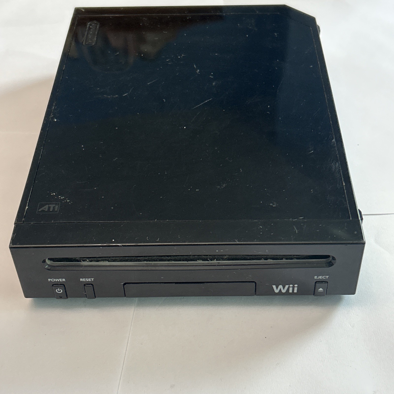 Nintendo Wii RVL-101 Black Console Only Tested and Working
