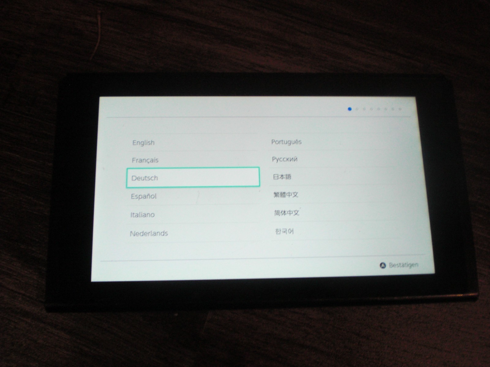Nintendo Switch Console System Tablet Screen ONLY Tested Works Boots Plays Game