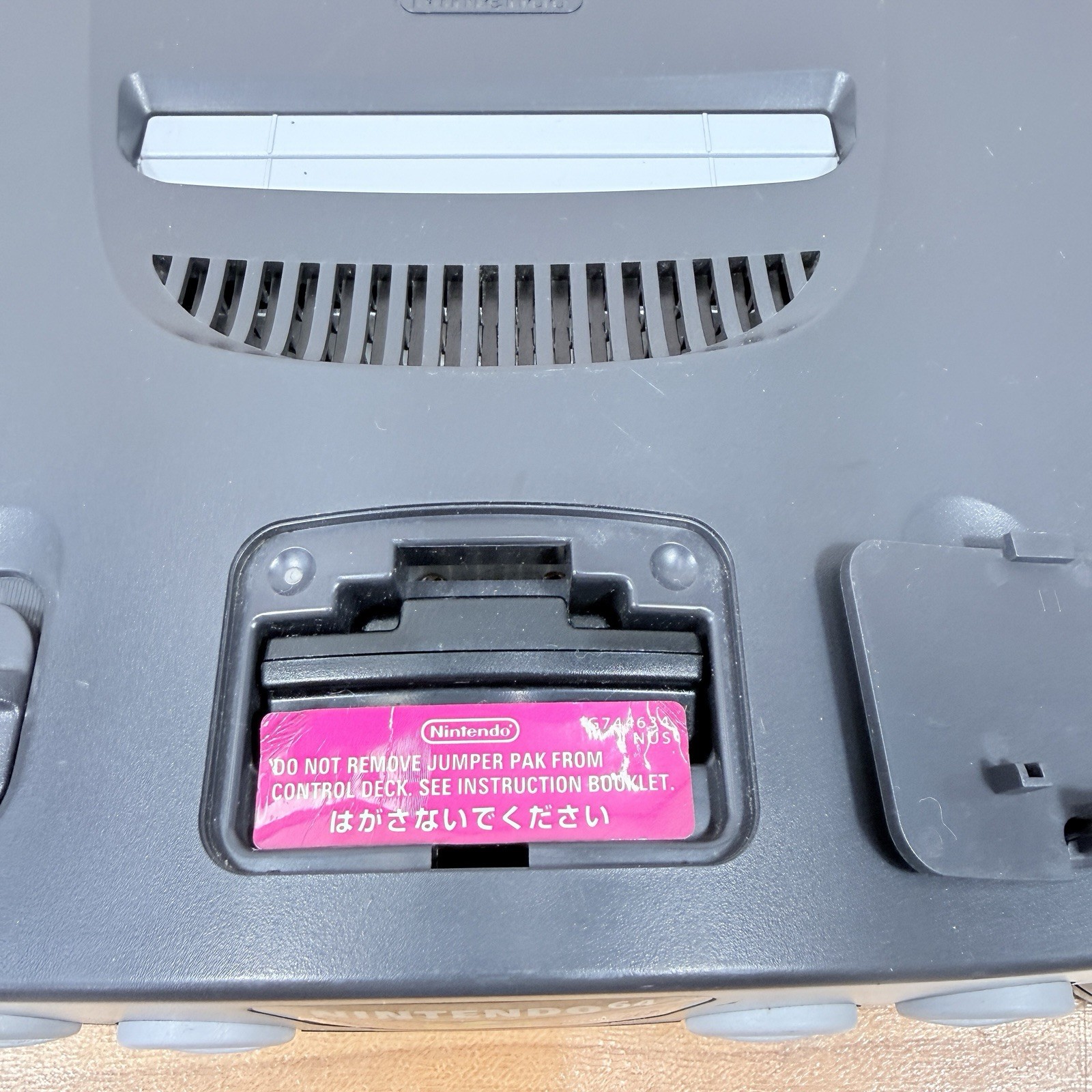 Nintendo 64 Console Controller AC Adapter Set Japan Version Tested Used