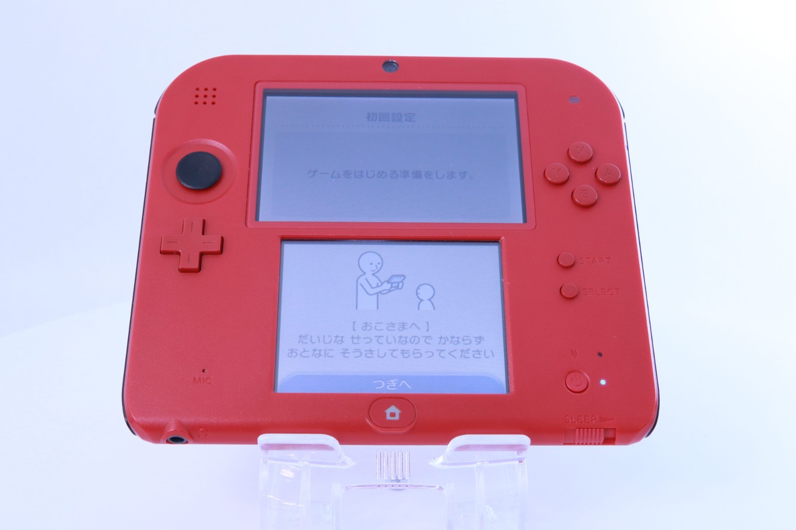 Nintendo 2DS Red [Rank:A] W/Box