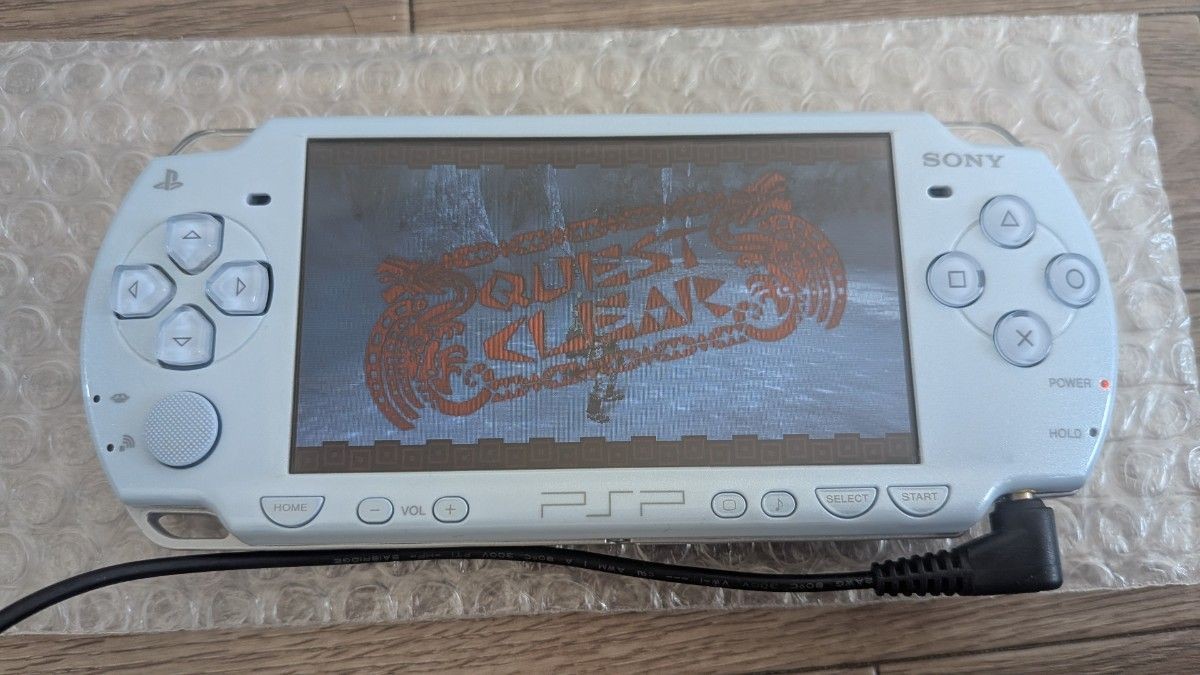 Sony PSP-2000 Felicia Blue Console AC Adapter Battery Japan Authentic Tested