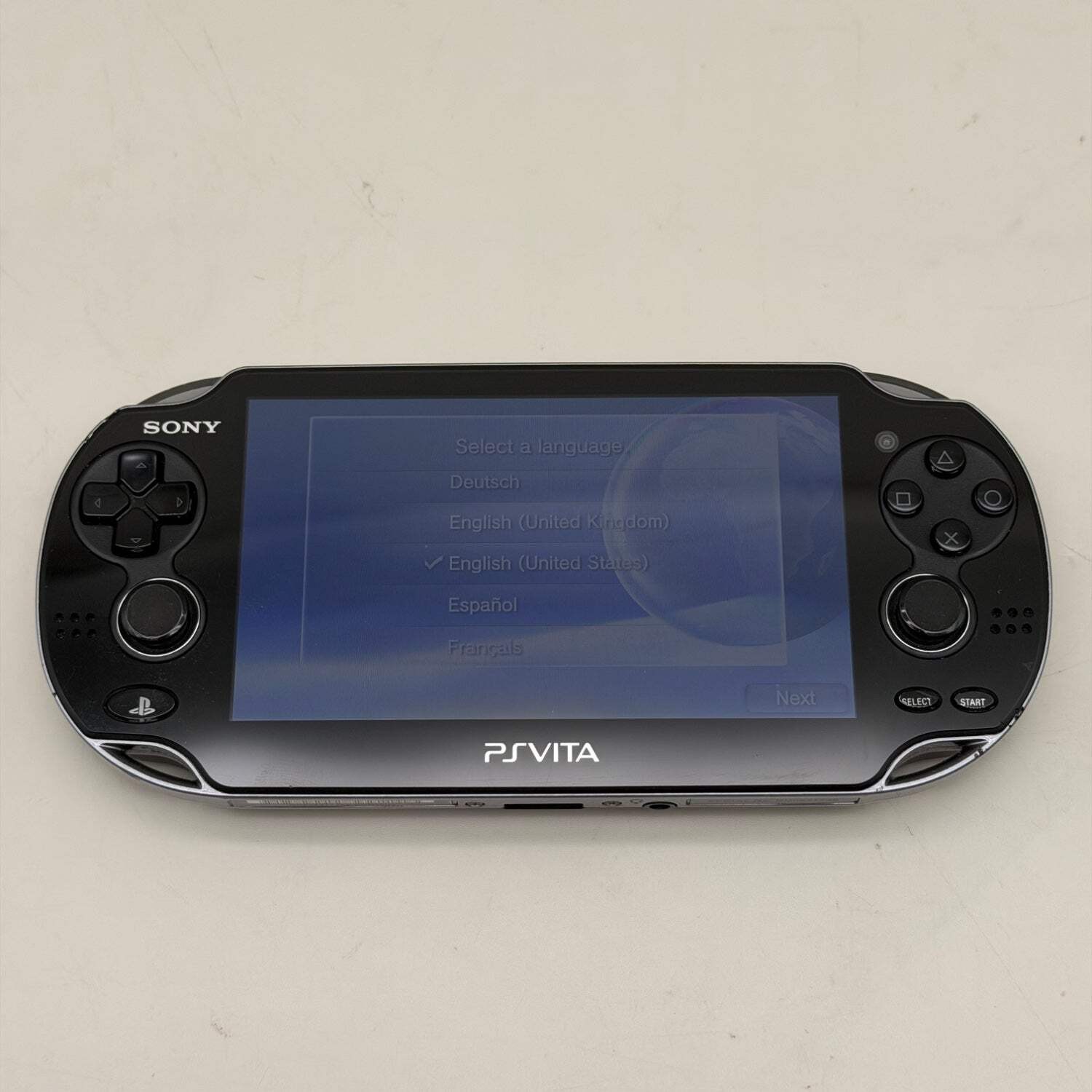 Sony PlayStation Vita PS Vita PCH-1001 Handheld Console Gaming System Black
