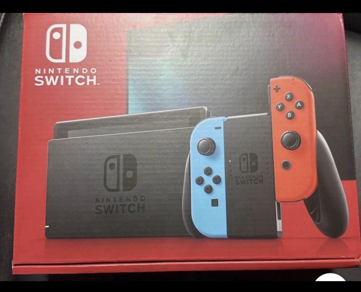 Nintendo Switch Console Neon Red/Blue Joy-Con Wi-Fi HDMI USB-C Home Console
