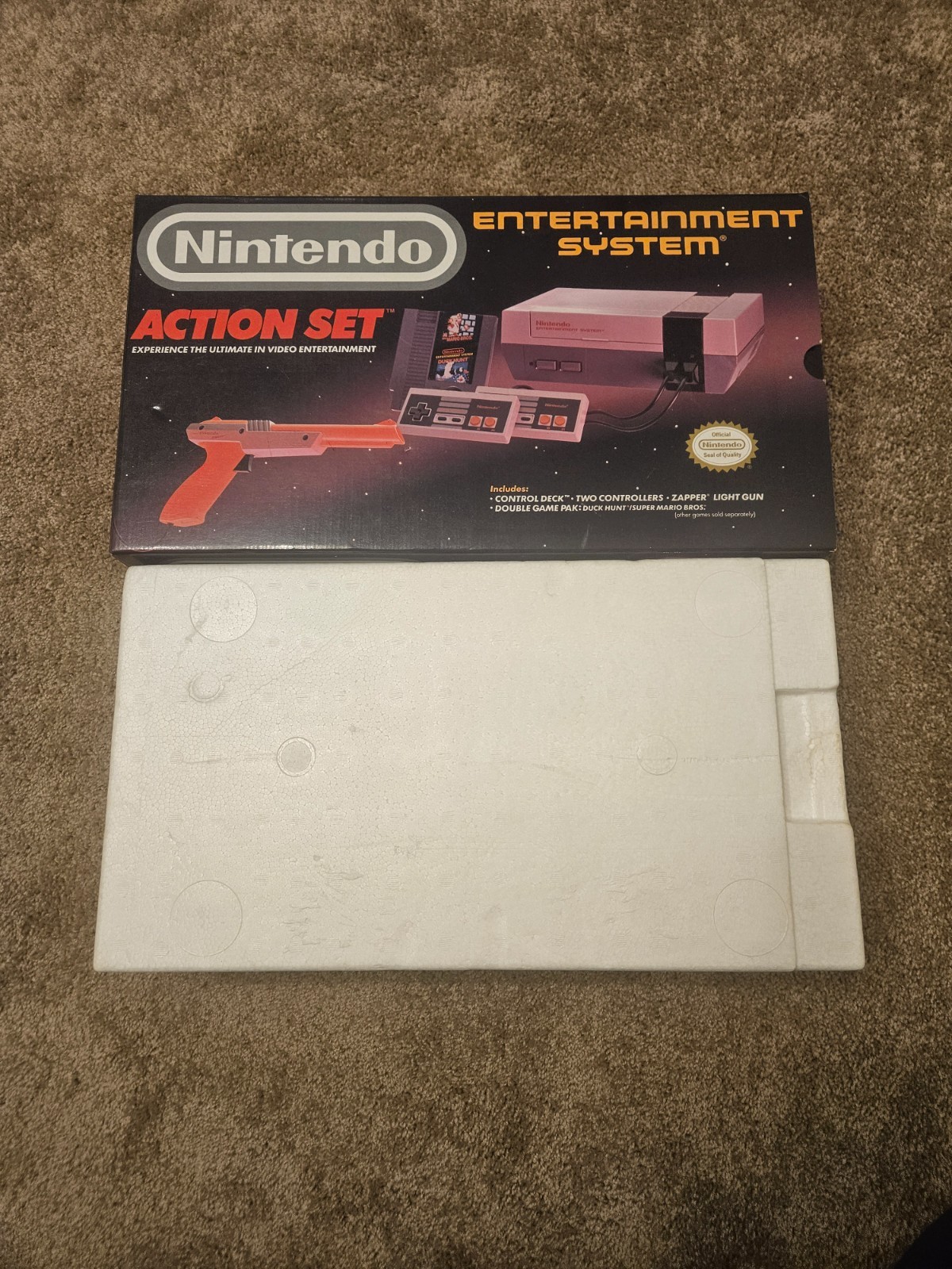 Nintendo NES Action Set Home Console – White/Gray