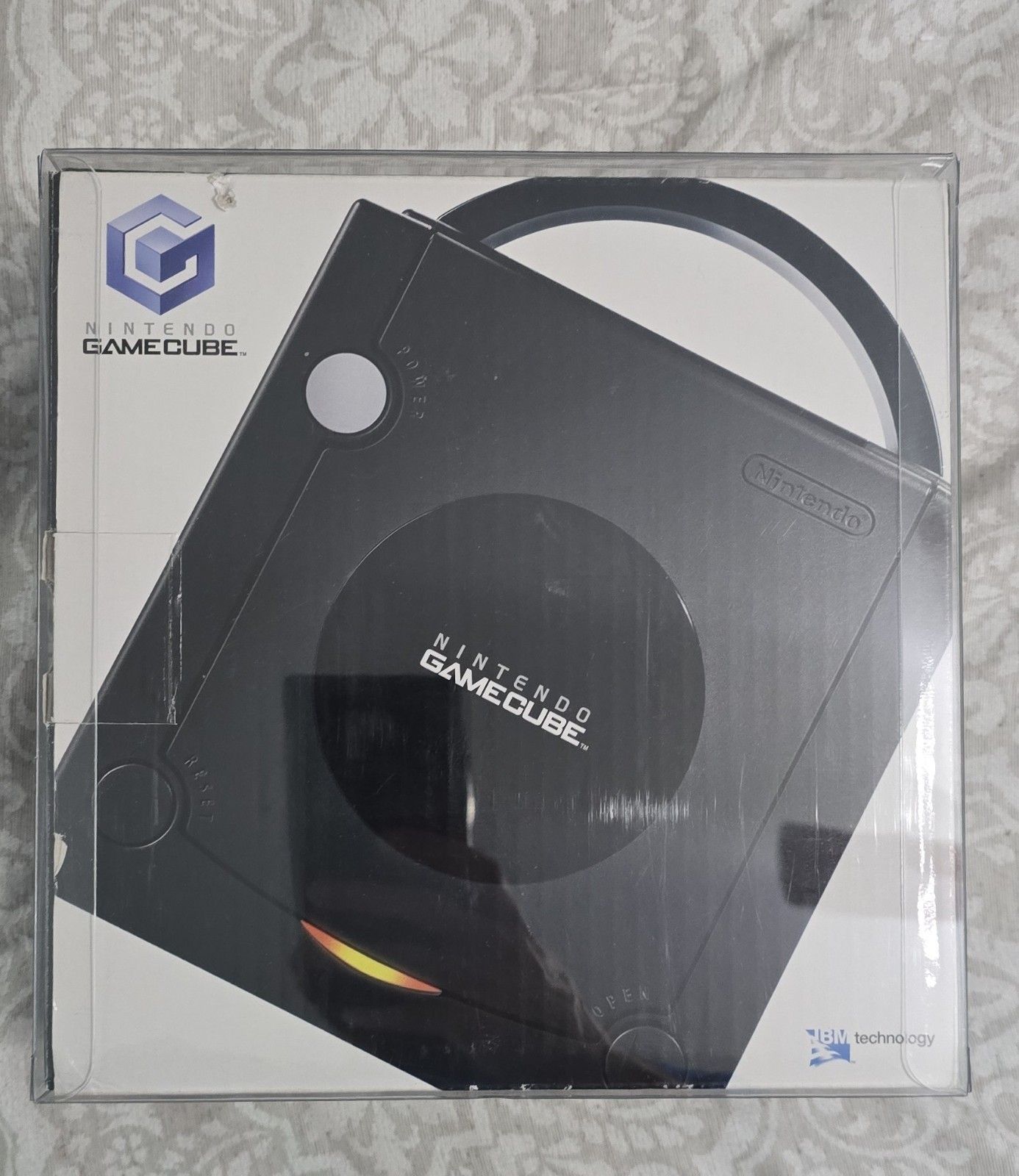 Gamecube Console Complete Plus Memory Card And Protector Tested Cib