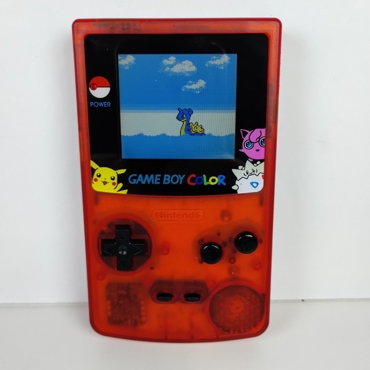Nintendo Game Boy Color GBC – Backlit Screen – Reshell – (Pokemon Not Included)