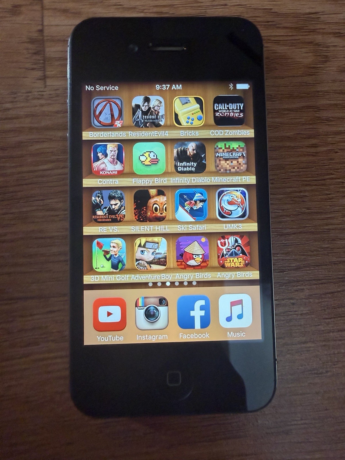 80 Games Iphone 4s 32gb Infinity Blade Final Fantasy Vii Bully Rare Ios Games