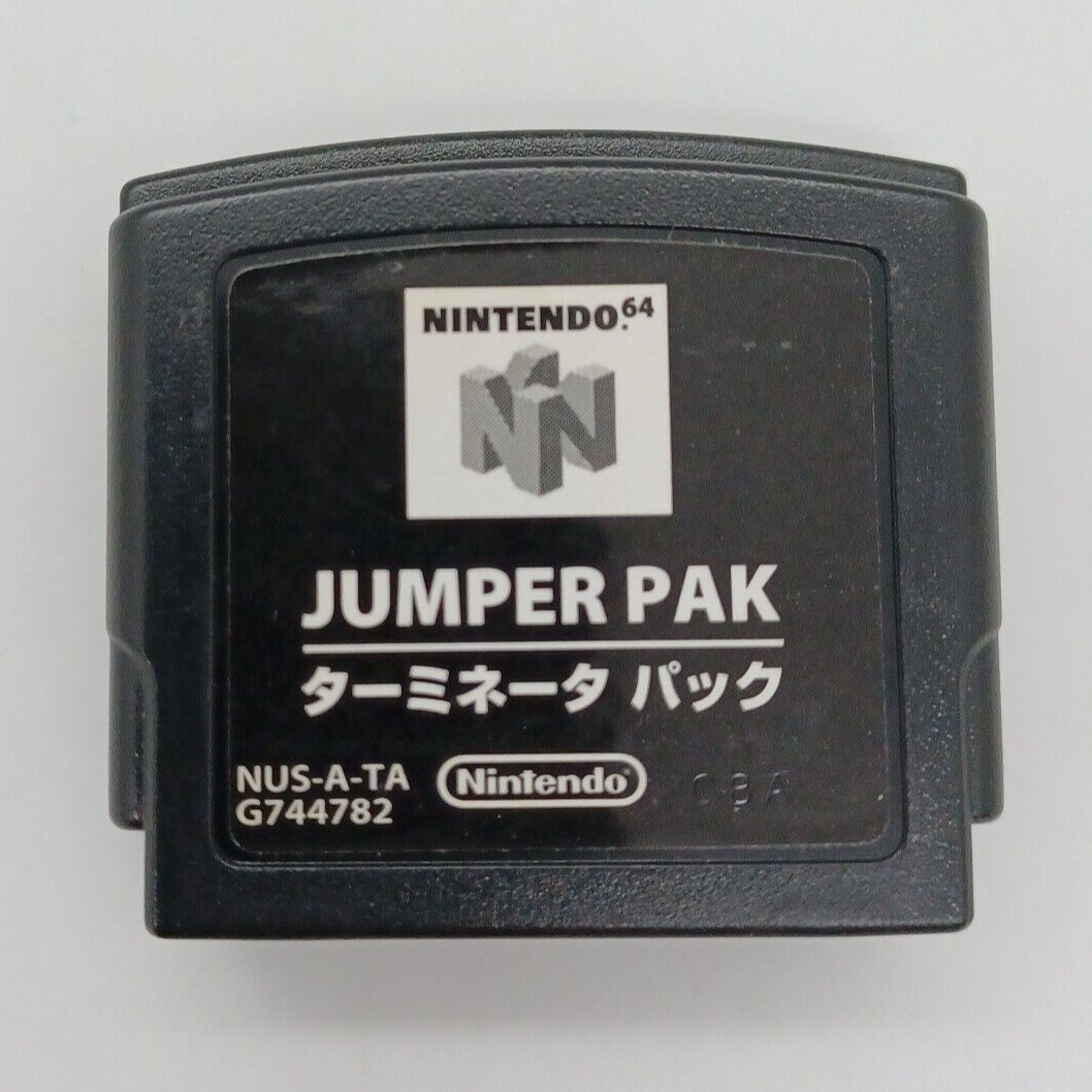 Nintendo 64 N64 Jumper Pak NUS-008 Terminator Pack Japan Region-Free Tested