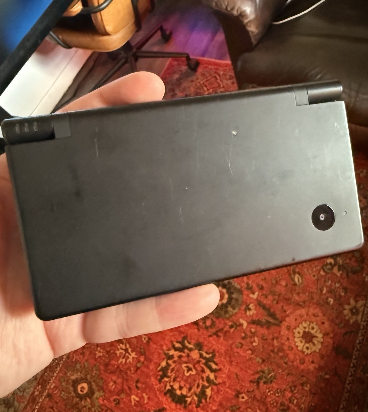 Nintendo DSi Black Nintendo DS TWL-001 USA 2008 W/ Charger No Stylus
