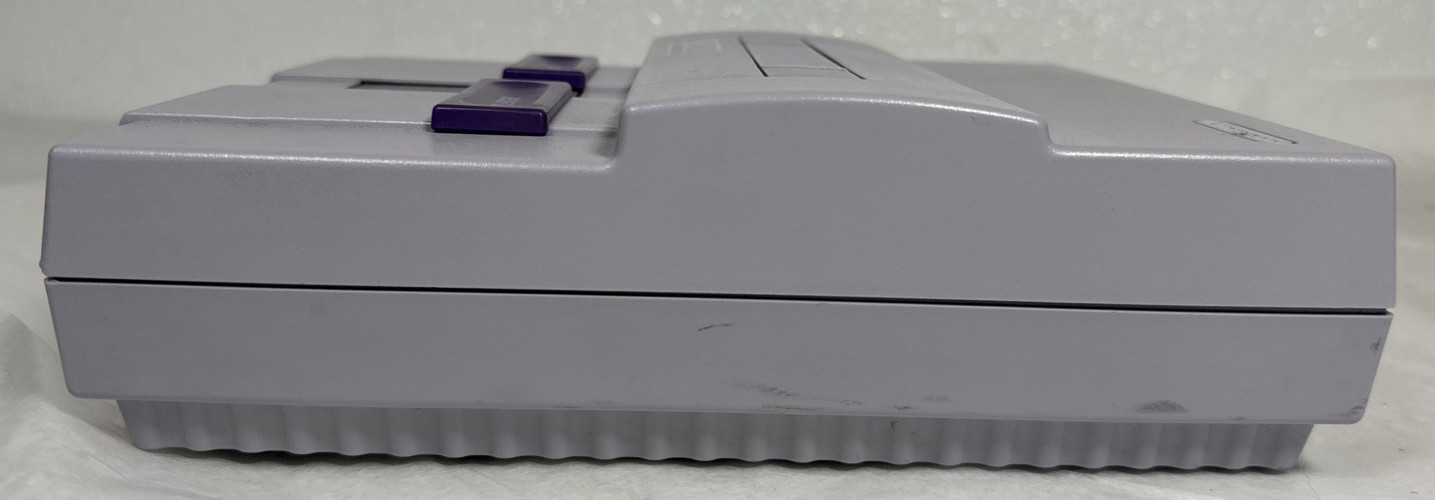 Super Nintendo SNES Console SNS-001 Bundle OEM Controlller W/ Cables – Tested