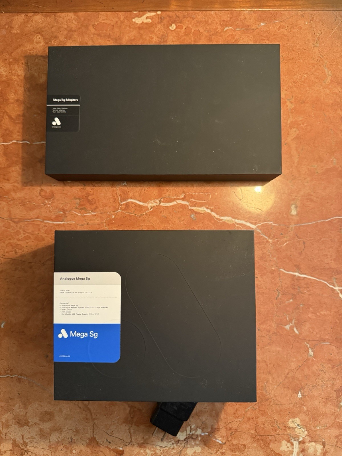 Analogue 💥 Mega SG 💥 Black JPN 2 Blk 8bitdo M30 Gamepad Adapter Set Nt Fpga