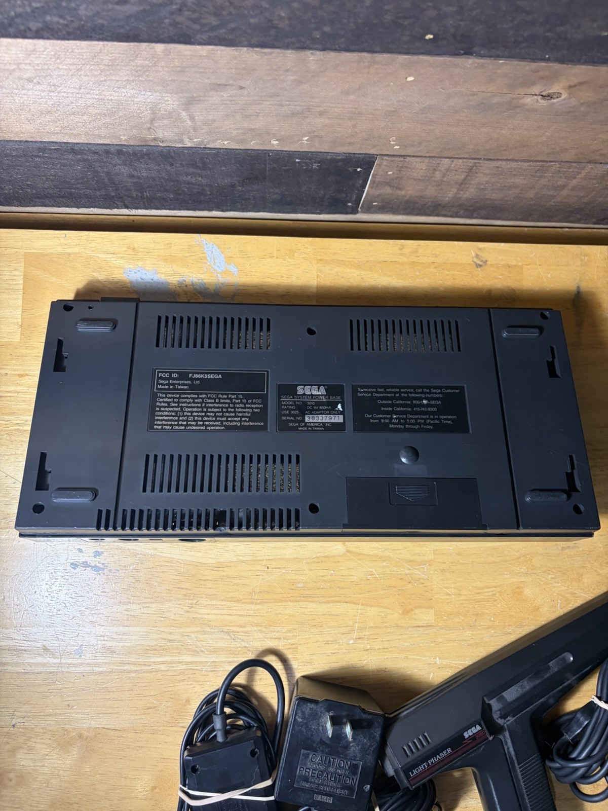Sega Master System Console No Controller Tested