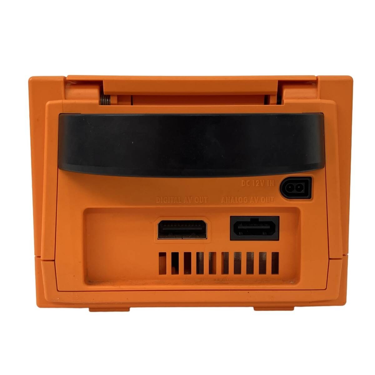 Nintendo GameCube Spice Orange Console DOL-001 Controller Set Tested Japan GC