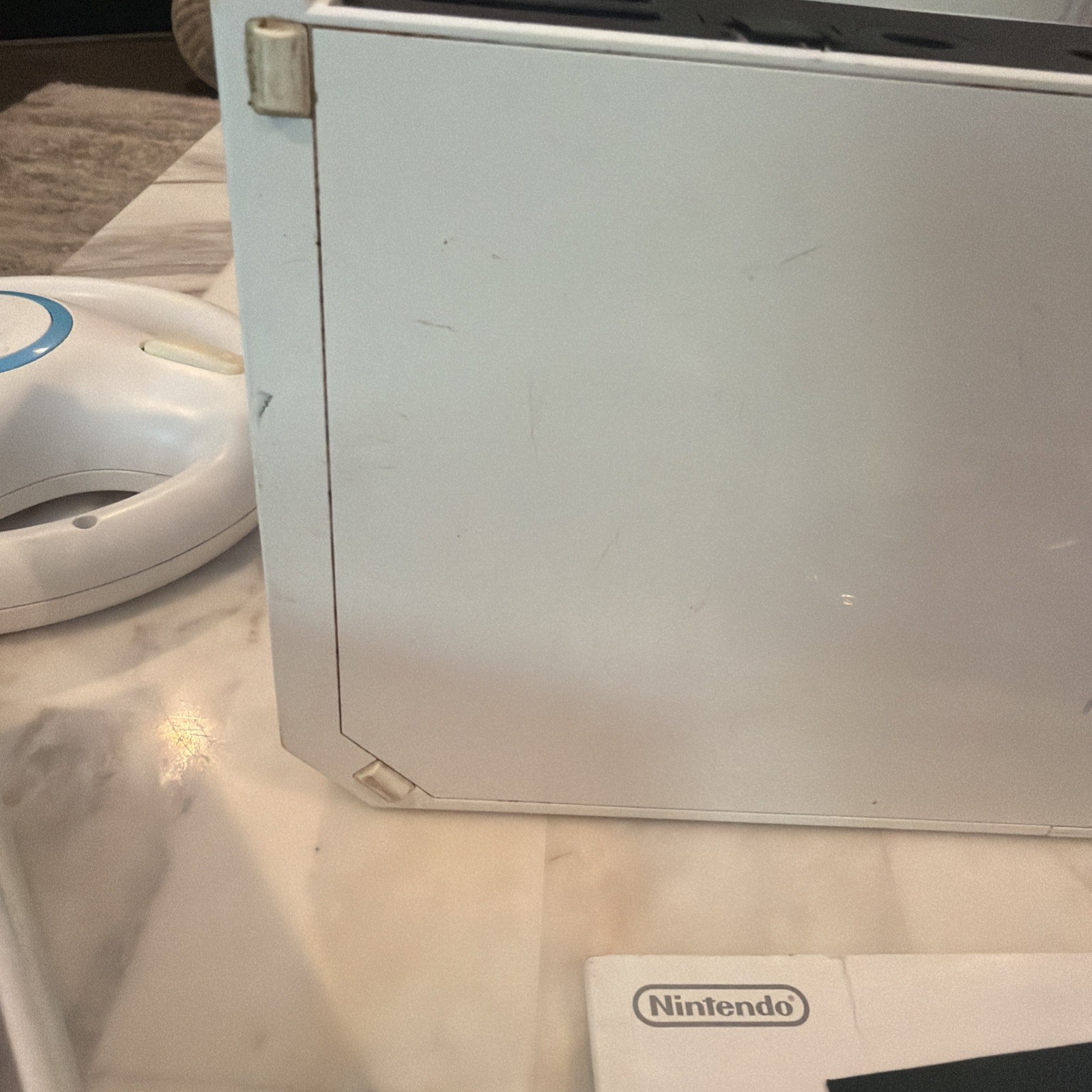 Nintendo Wii Console White RVL-001 Super Smash Bros Brawl Bundle 6 Video Games