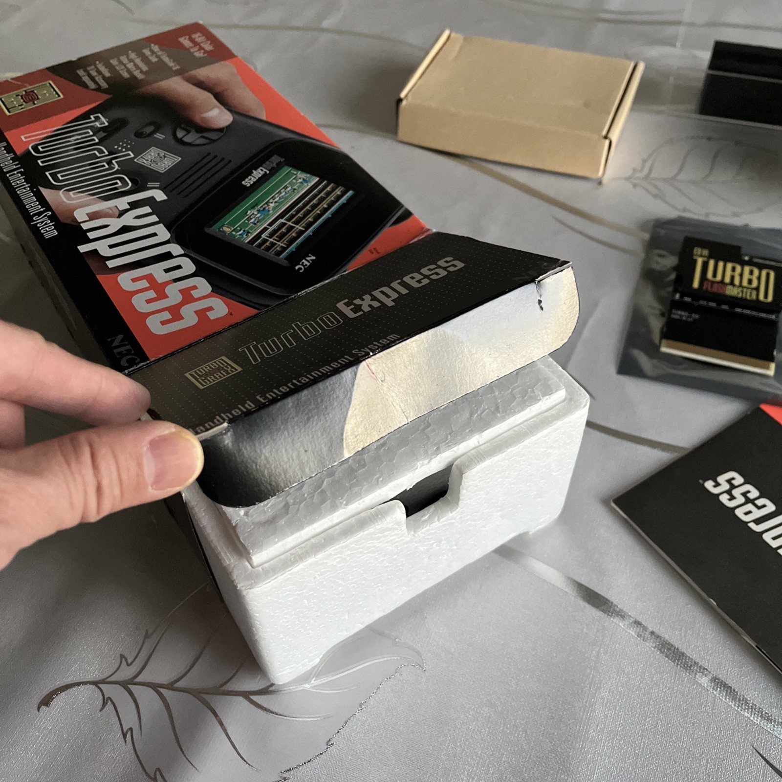NEC Turbo Express (CIB) + Ever Drive game Card