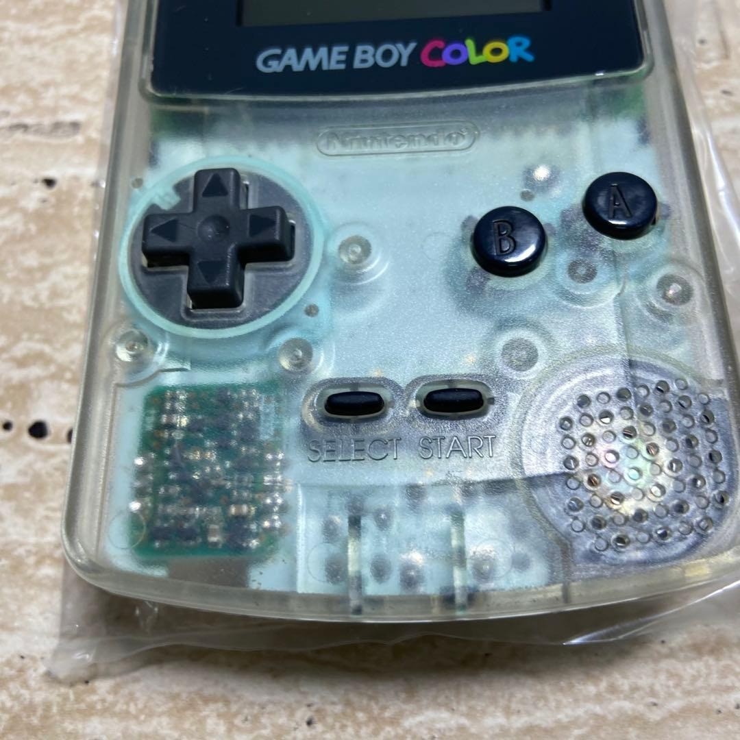 Nintendo Game Boy Color Clear Complete in Box Near Mint Tested 7239