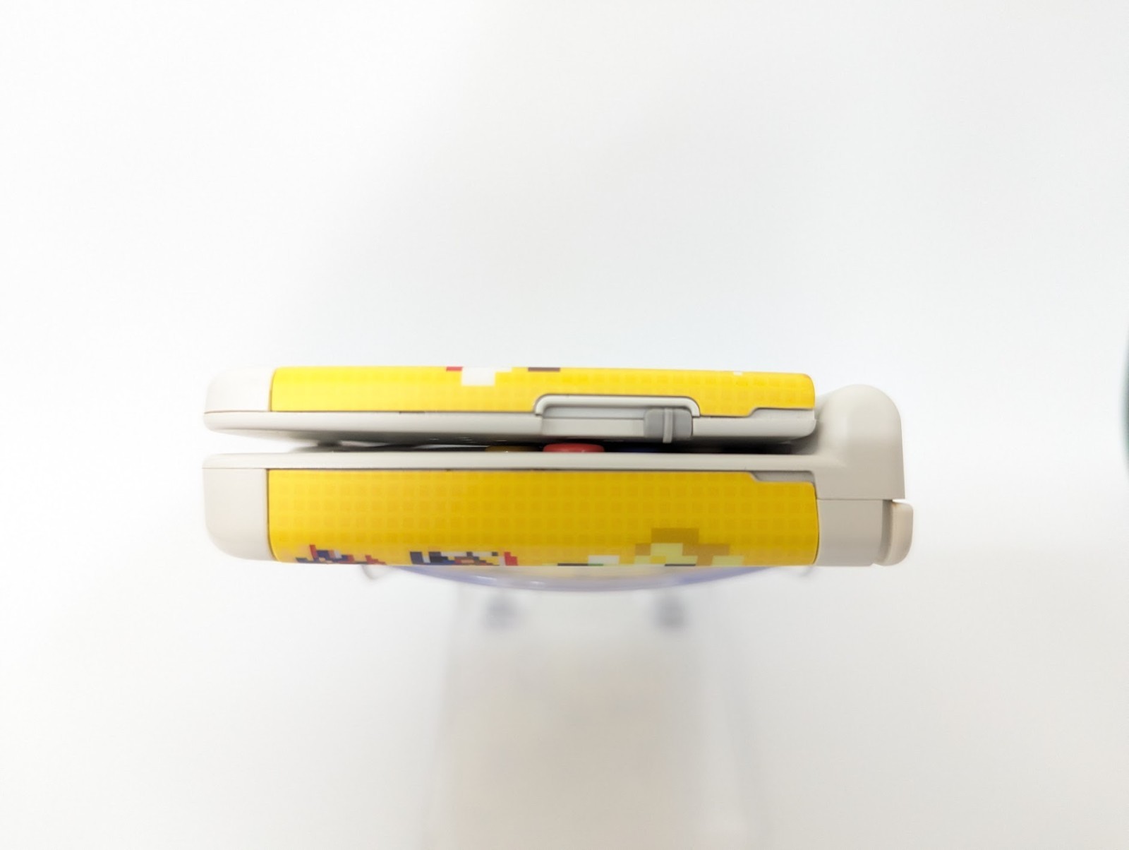 B5387 Nintendo new 3DS console Mario Maker Plate No 67 White Japan w/pen fx