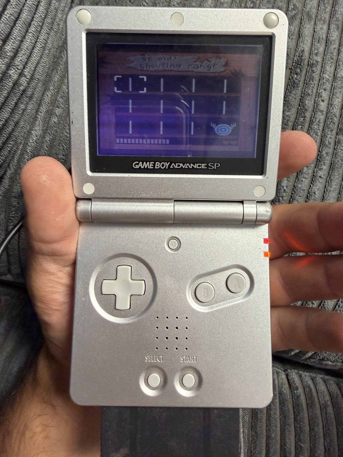 Nintendo Game Boy Advance SP Handheld System – Silver