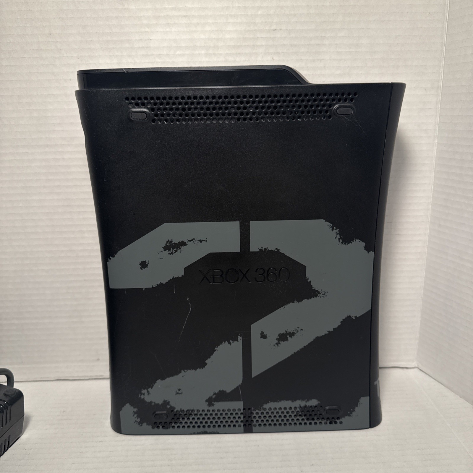 Microsoft Xbox 360 Joint Task Force Edition Black/Gray Console W Cables SEE PICS